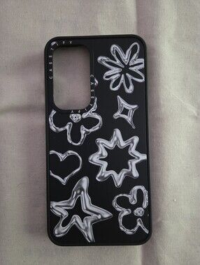 CASETIFY Chrome Doodles Galaxy S25 Plus